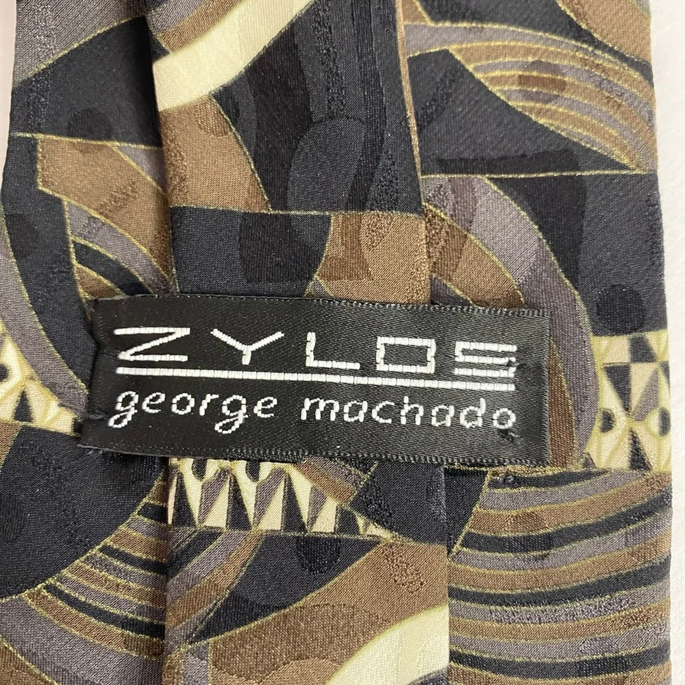 Italian Silk Browns 57” Tie